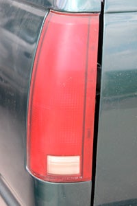 Plastic Tail light Repair