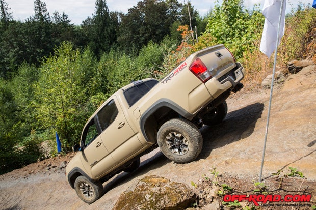 The TRD Off-Road model features a larger 8 3/4 rear differential versus the 8-inch diff found in the other trims, and it is the only model to features an electronically controlled locking rear diff. 