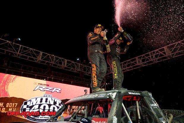 Rob MacCachren was happy to finally earn his first Mint 400 overall victory.